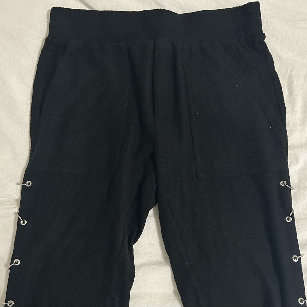 Kooples x sport track pants / sweatpants with ring detail on the side